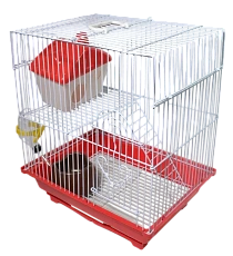 Ekia Клетка для хомяка (домик, миска, поилка)